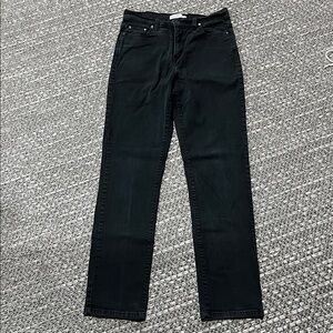 Levi’s | Black Perfectly Slimming Straight Leg Jeans